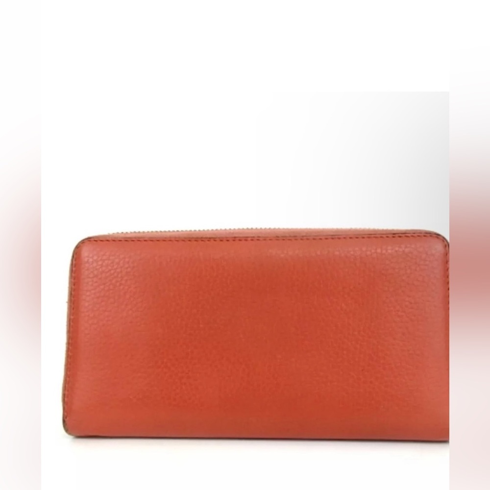 EUC Gucci Tassel pebbled Leather Red Wallet❌PLEASE LOOK AT ALL PICS❌❌ - Picture 2 of 14